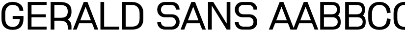 Gerald Sans font download